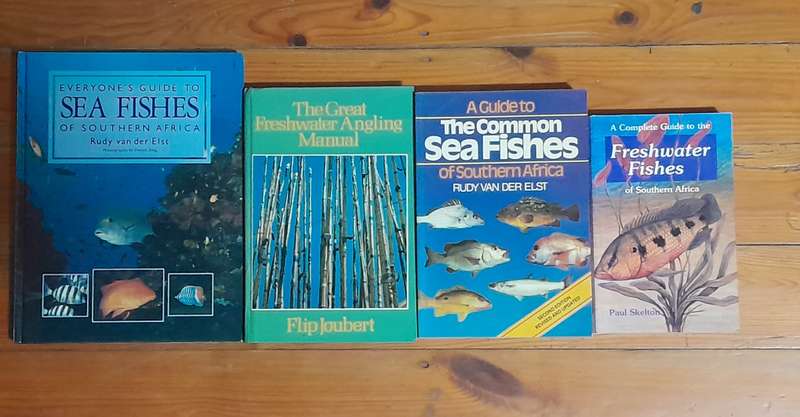 Fishing books -  set of four