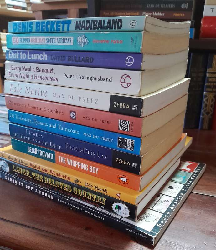Satirical  & Political Books - set of 12