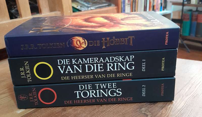 J.R.R. TOLKIEN - 3 Boeke In Afrikaans