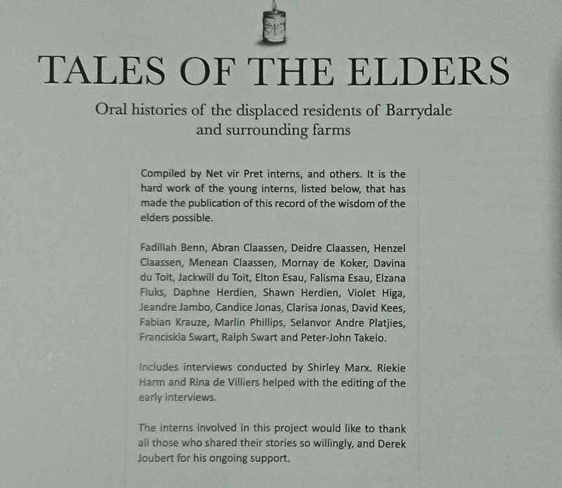 TALE OF THE ELDERS