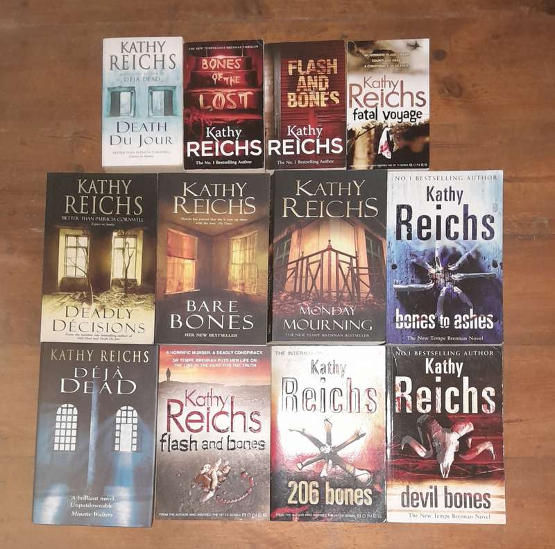Kathy Reichs - set of 12 books