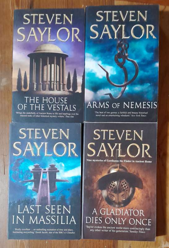 Steven Saylor - set of 4 books
