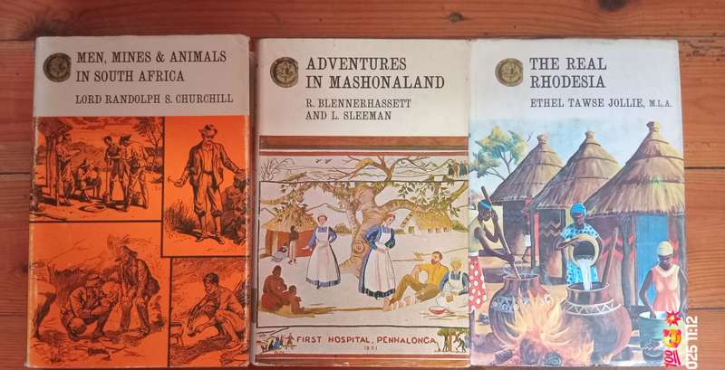 Rhodesian Reprint Library - set of 3 books