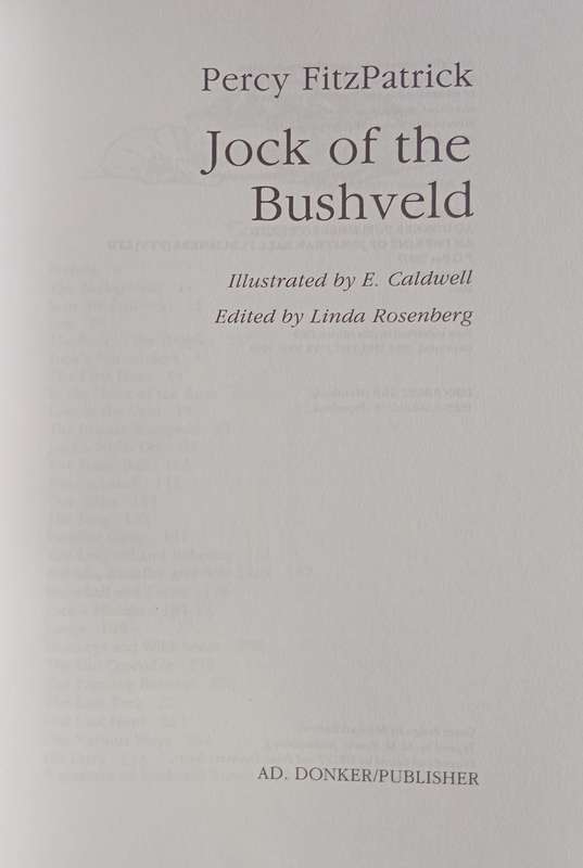 Jock of the bushveld by Percy Fitzpatrick