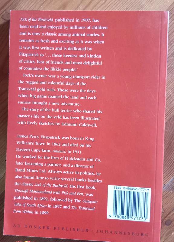 Jock of the bushveld by Percy Fitzpatrick