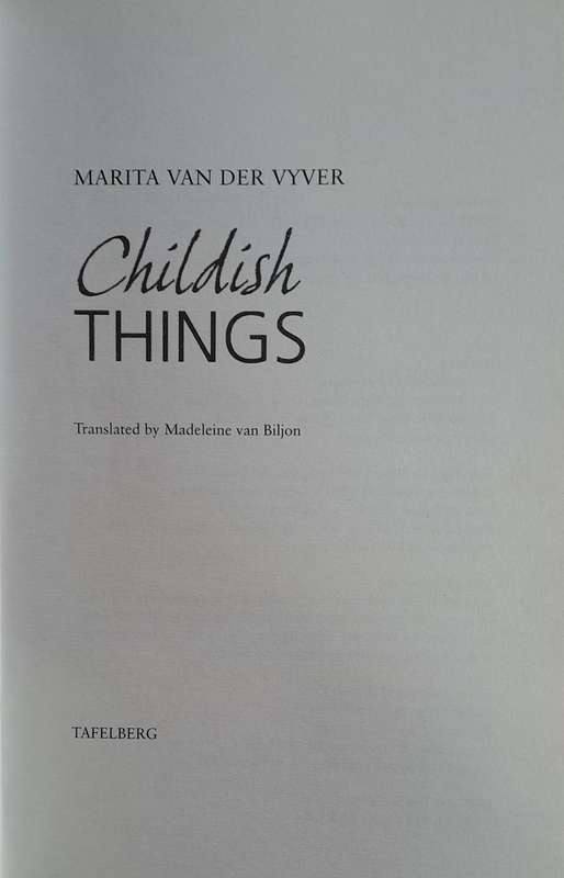 Martia van Der Vyver - stel van 4