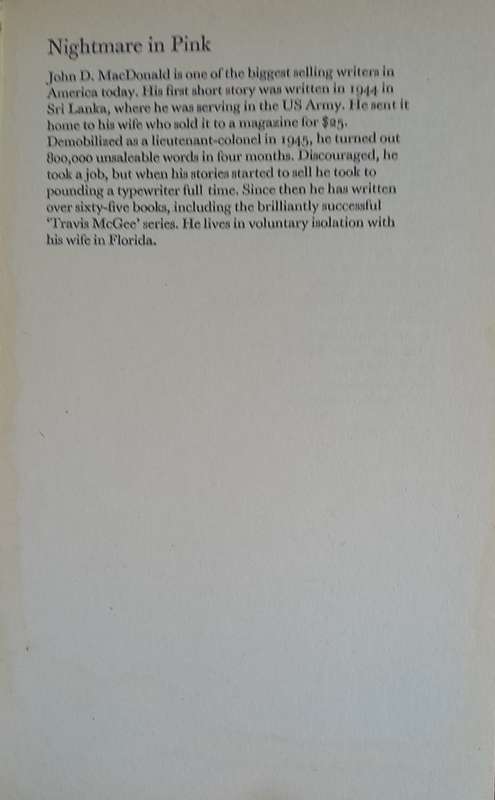 John D. MacDonald - set of 12 books