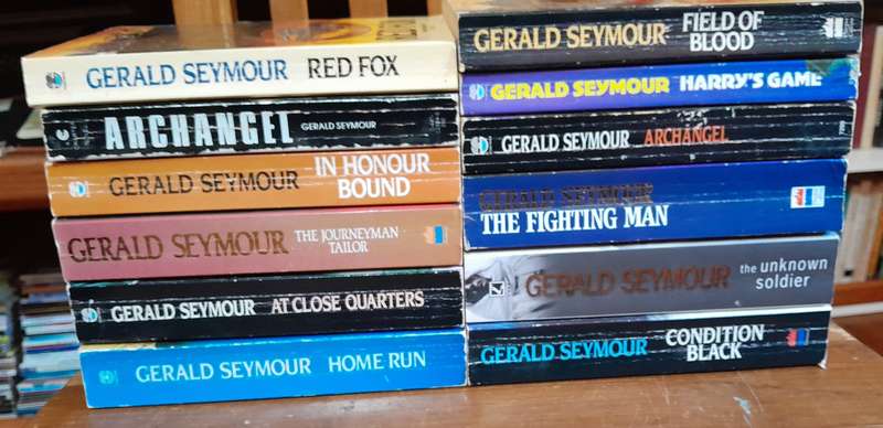 Gerald Seymour - set of 12 books