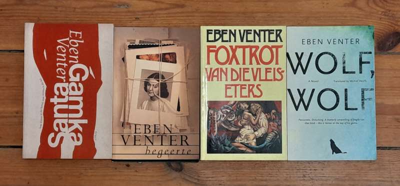 Eben Venter - stel van 4 boeke