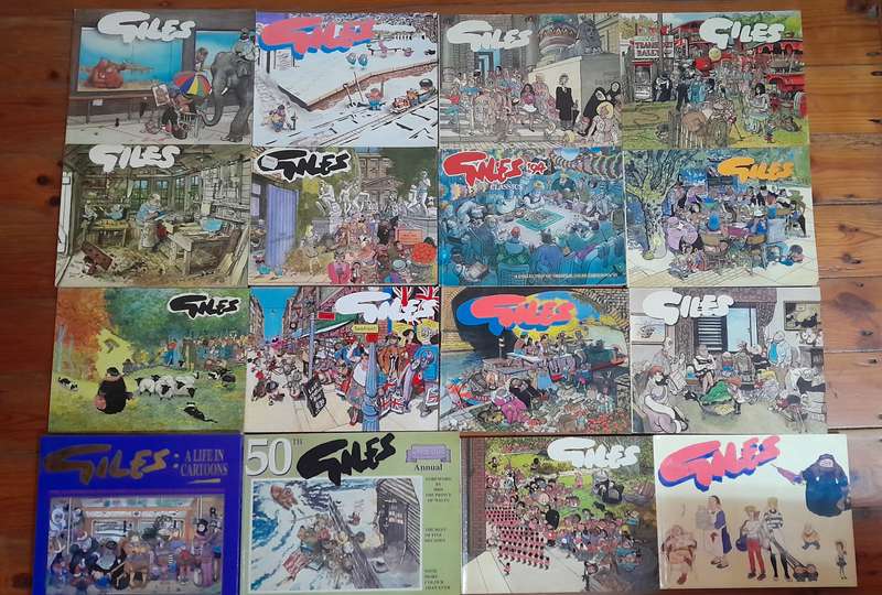 Giles - set of 16 book