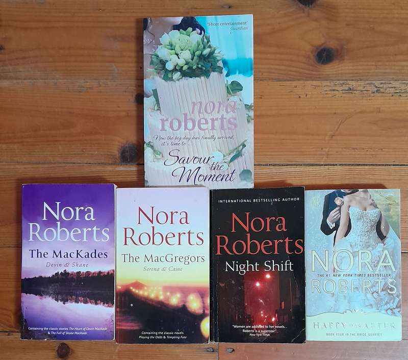 Nora Roberts - set of 5 books