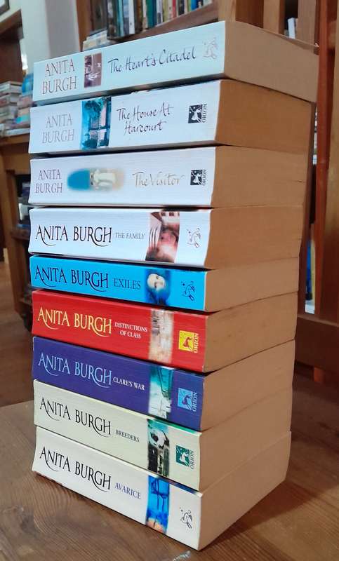 Anita Burgh - set of 9 books