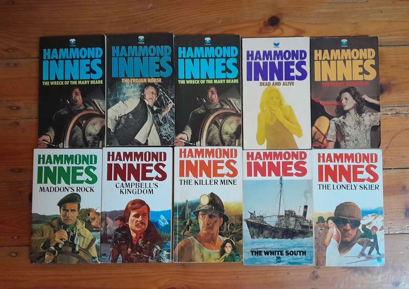 Hammond Innes set 10 books