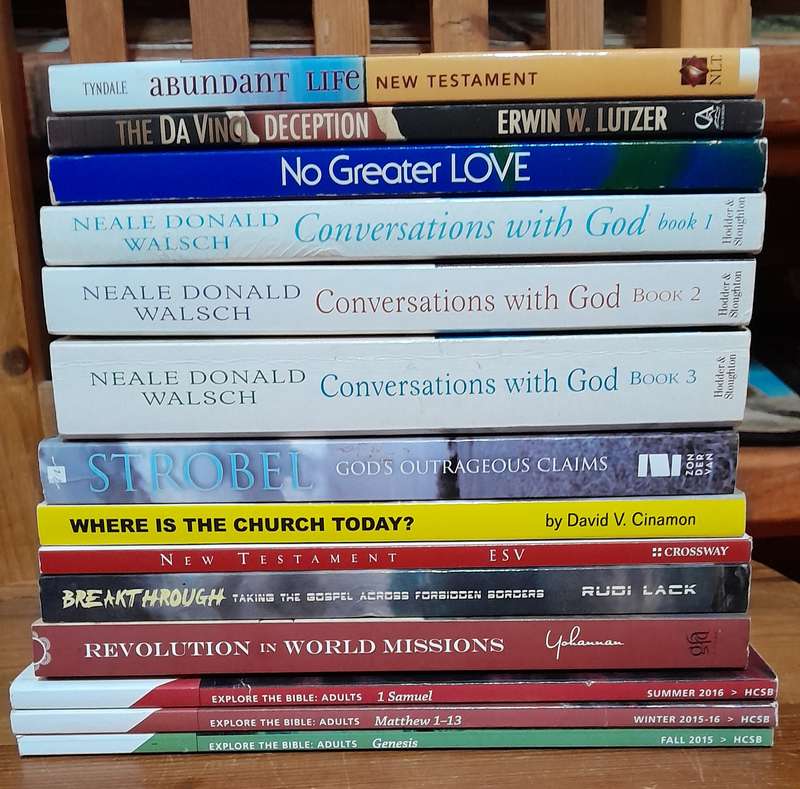 Religious Books - set of 14
