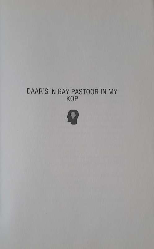Daar's 'n Gay Pastoor in my Kop