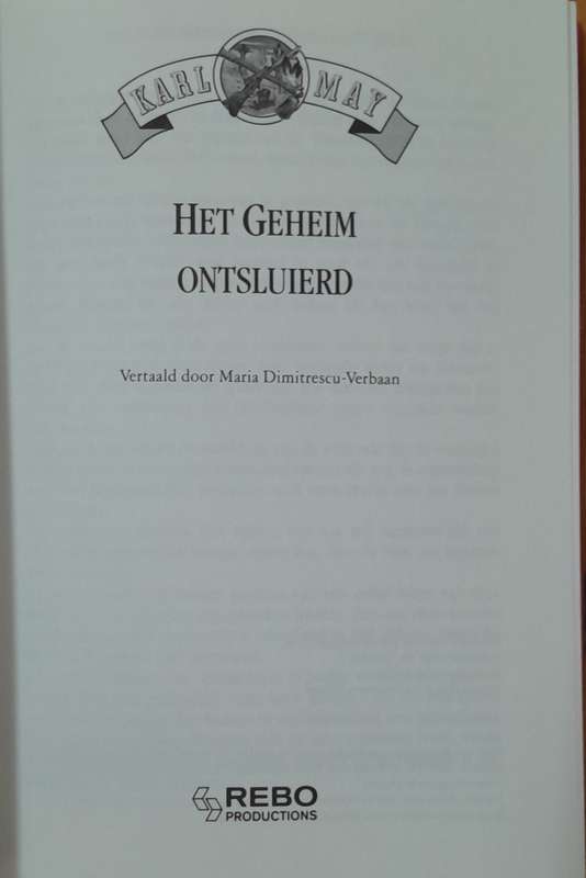 Karl May -  set of 6 Dutch books for children