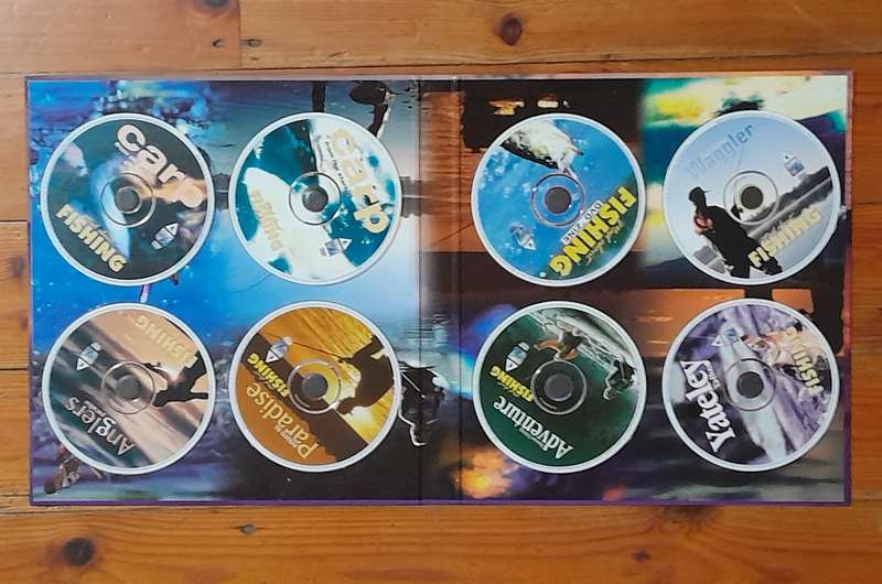 Mad about Fishing - set of 8 DVD's
