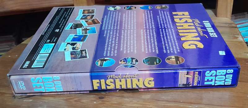 Mad about Fishing - set of 8 DVD's