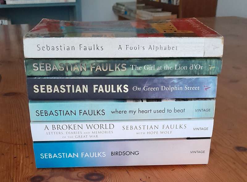 Sebastian Faulks - set of 6 books