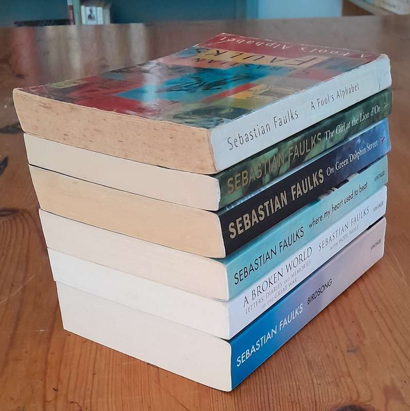 Sebastian Faulks - set of 6 books