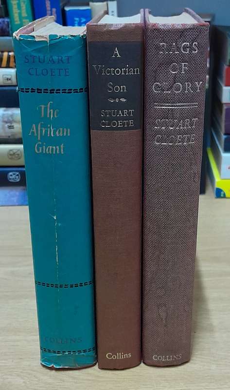 Stuart Cloete - set of 3 books