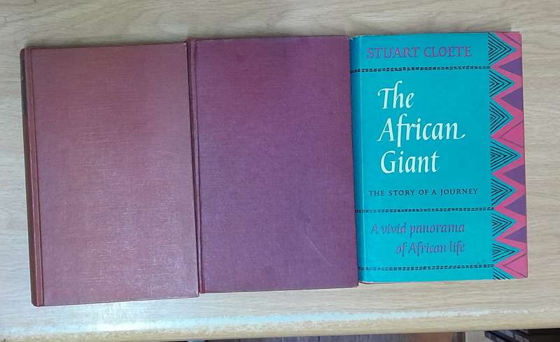 Stuart Cloete - set of 3 books