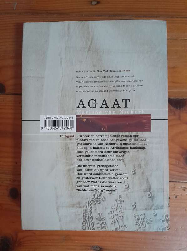 AGAAT - by Marlene van Niekerk