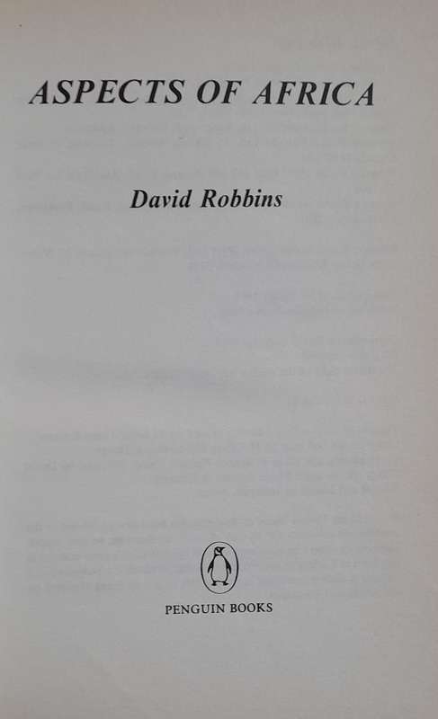 Aspects of Africa - by David Robbins