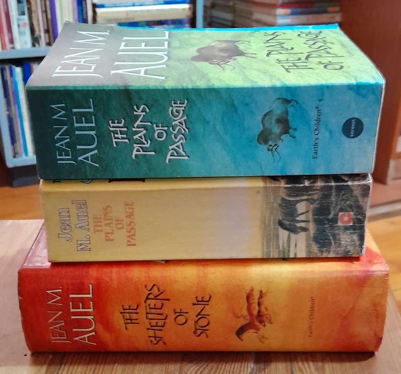 Jean M. Auel - set of 3 books