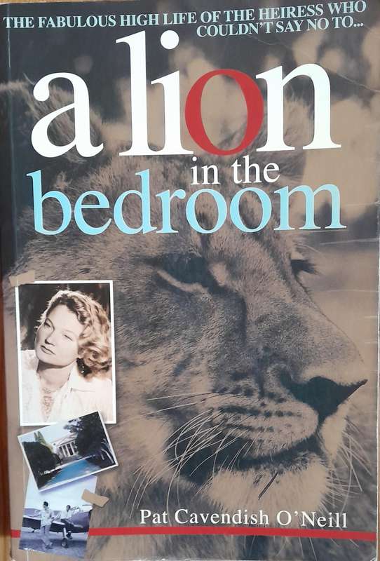 a loin in the bedroom
