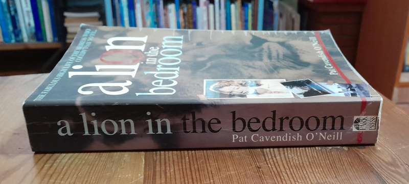 a loin in the bedroom