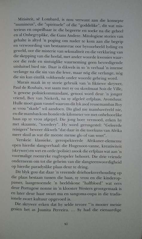 Die ding in die riete