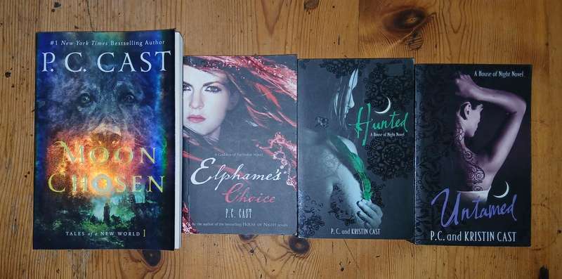 P. C. Cast - set of 4 books