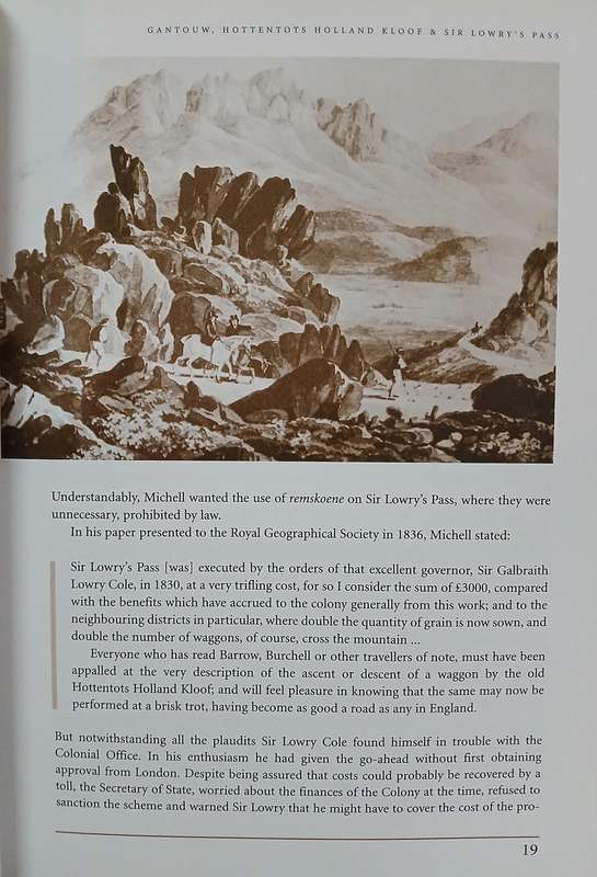 Cape mountain passes