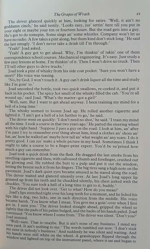 John Steinbeck - five in one