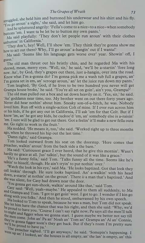 John Steinbeck - five in one
