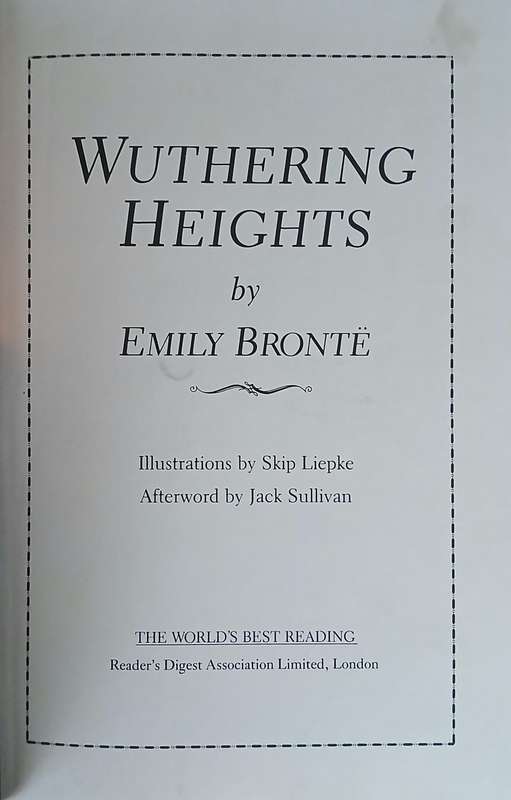 Wuthering Heights - by Emily Brontë