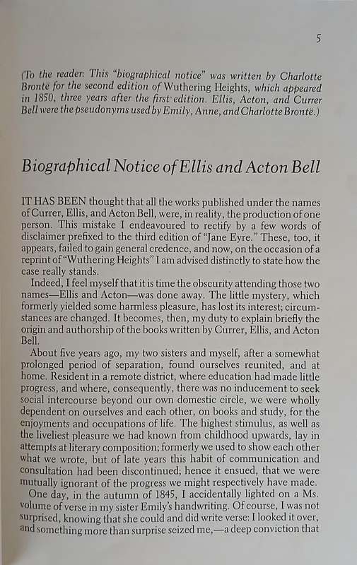 Wuthering Heights - by Emily Brontë