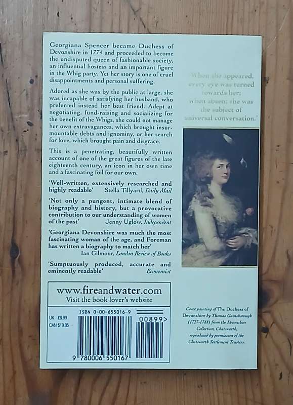 Georgiana - Duchess of Devonshire