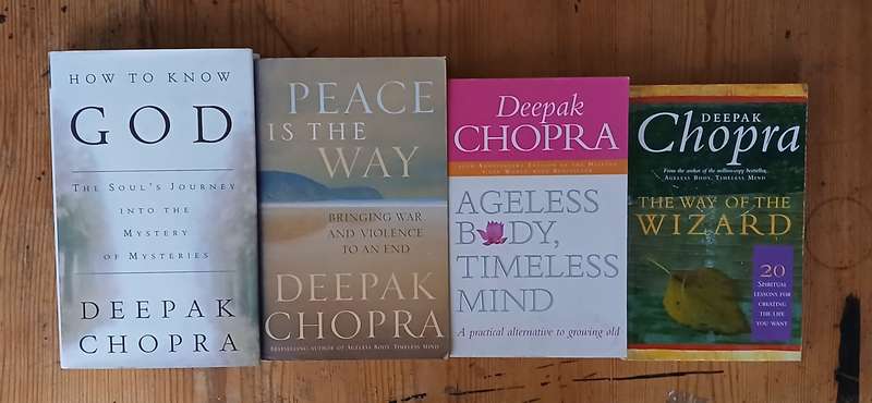 Deepak Chopra - set of 4 books