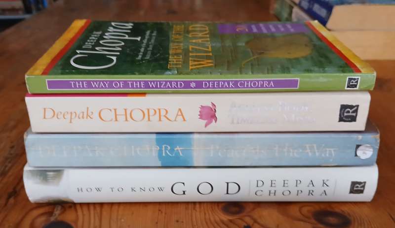 Deepak Chopra - set of 4 books