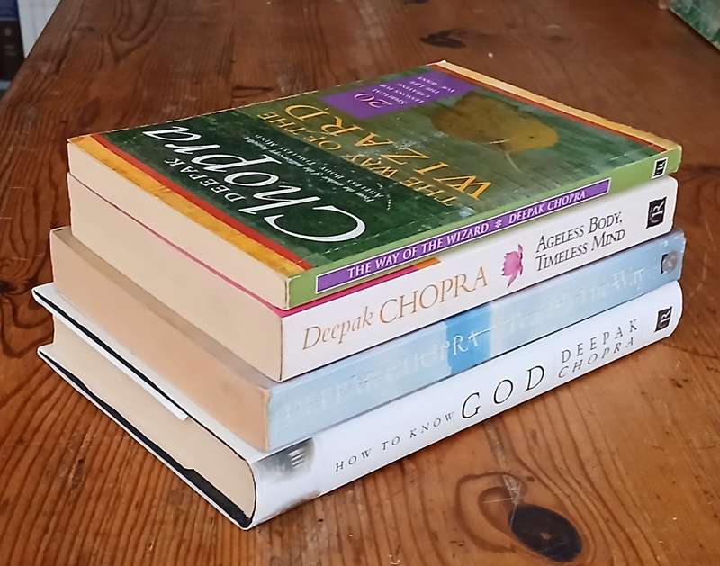 Deepak Chopra - set of 4 books