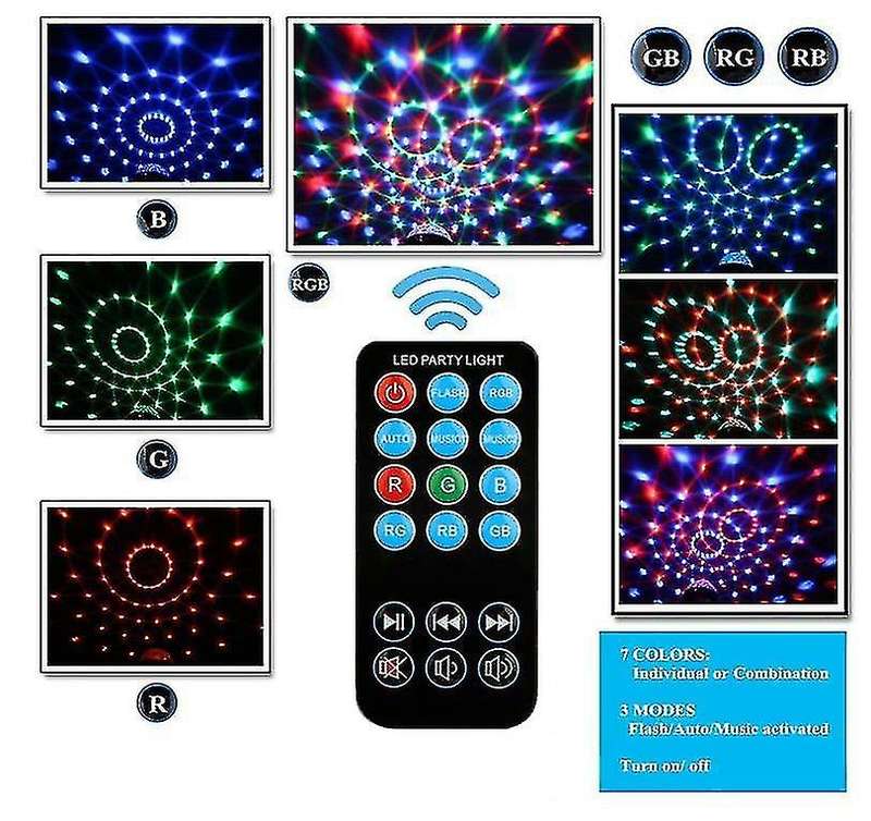 Strobe disco party lights