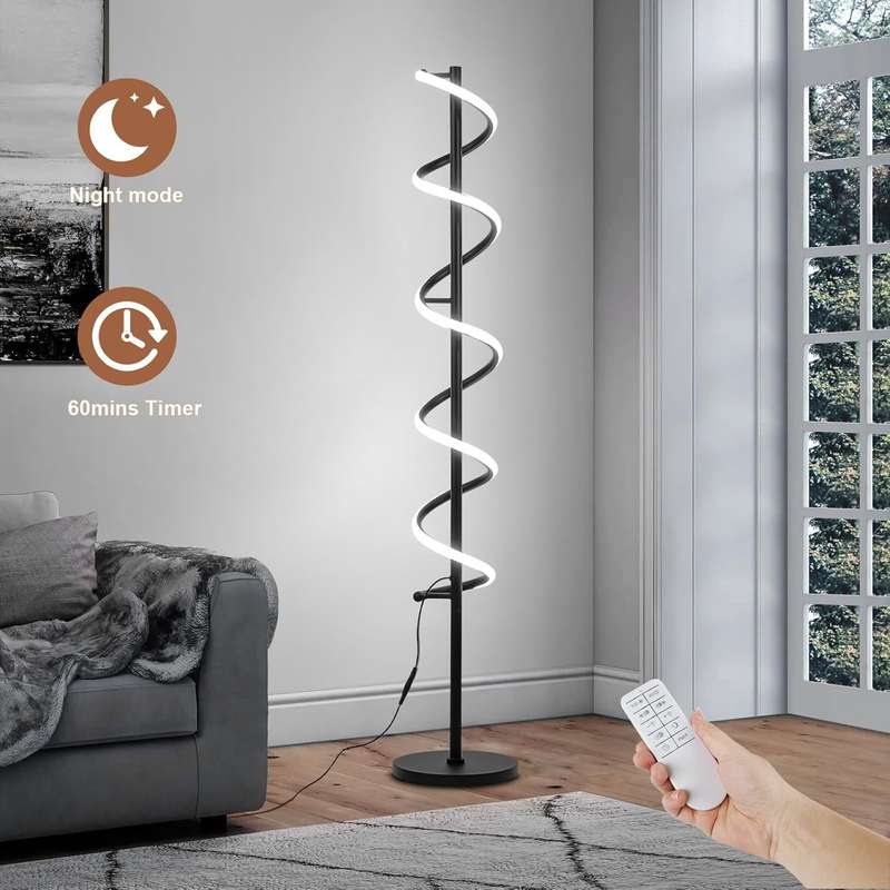 Floor Lamp for Living Room with Remote