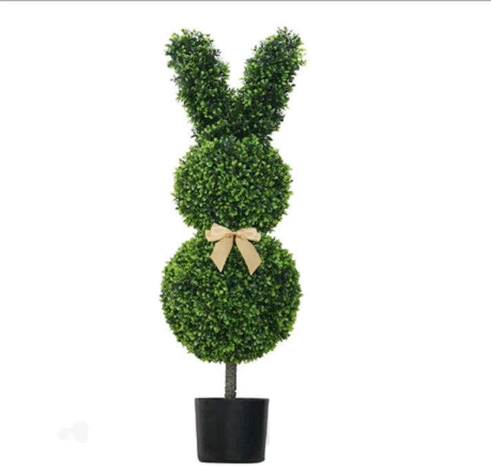 Topiary Artificial Plant with Pot  (72 cm, Green)