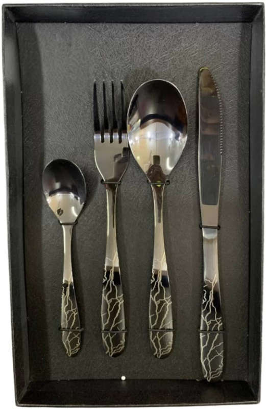 G3-4-7 Stainless Steel Cutlery Set  (Pack of 4)