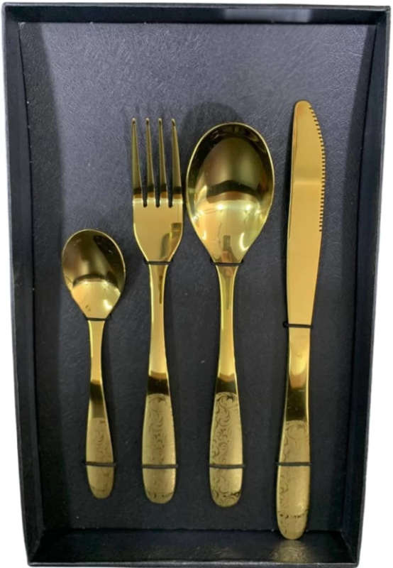 G3-4-8 Stainless Steel Cutlery Set  (Pack of 4)