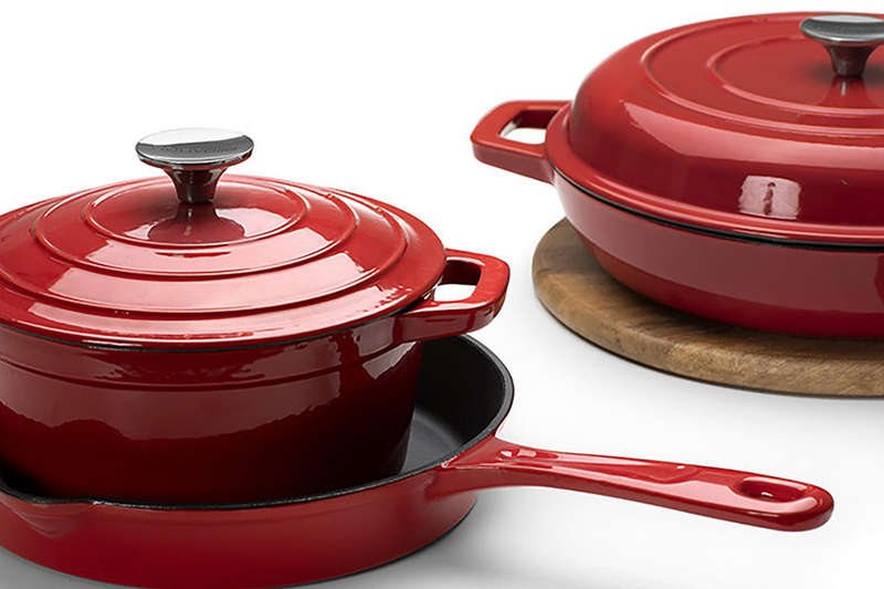Cast Iron 8-Piece Cookware Set