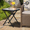 Folding Side Table for Patio
