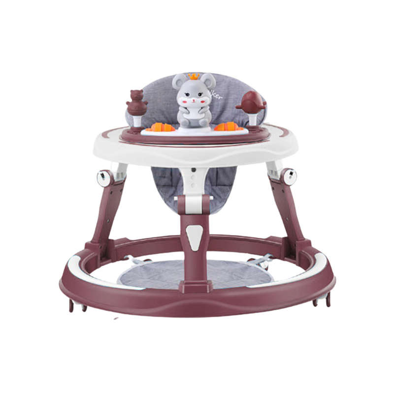 Multi Function Adjustable Height Audible Baby Walker with Lights